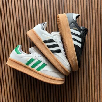 Imported samba double sole full leather quality
