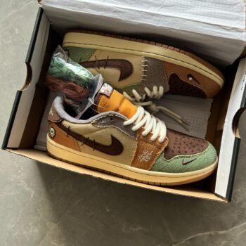 Imported air jordan cut low vodoo