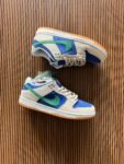 Imported sb dunk full leather quality(white and blue)