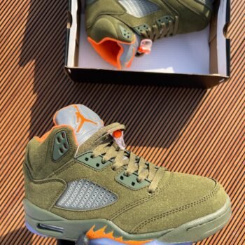 Imported retro 5 olive premium quality